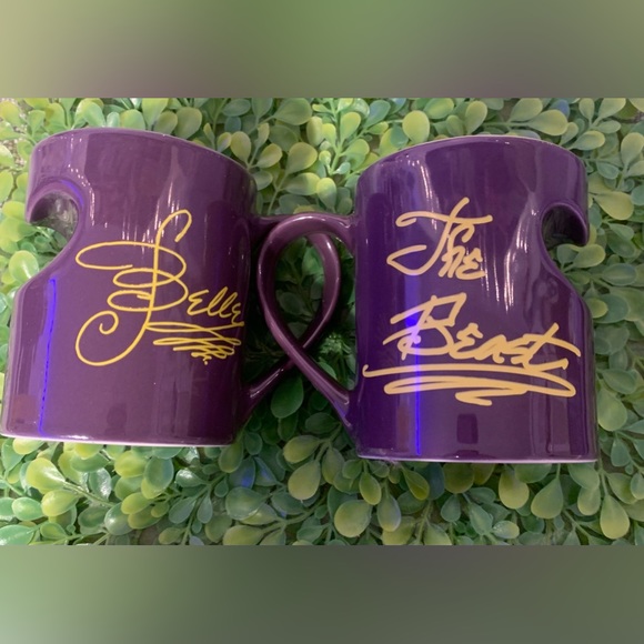 Beauty and the Beast Classic Mug Set of 2 - Picture 2 of 5